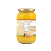 Organic Desi Cow Bilona Ghee With Wooden Spoon By Frilzon | Traditional Bilona Method, Cultured Danedar Desi Homemade Ghee Good For Health | (1 Litr) 33.8 Ounce | Jar Pack